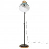 Lampa stojąca, 25 W, postarzany niebieski, 30x30x100-150cm, E27