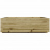Donica ogrodowa, 80x80x26,5 cm, impregnowane drewno sosnowe