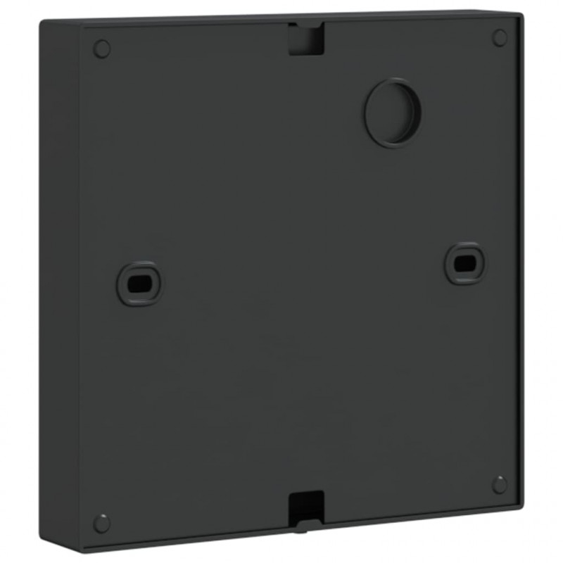 Zewnętrzny kinkiet LED, czarny, odlewane aluminium
