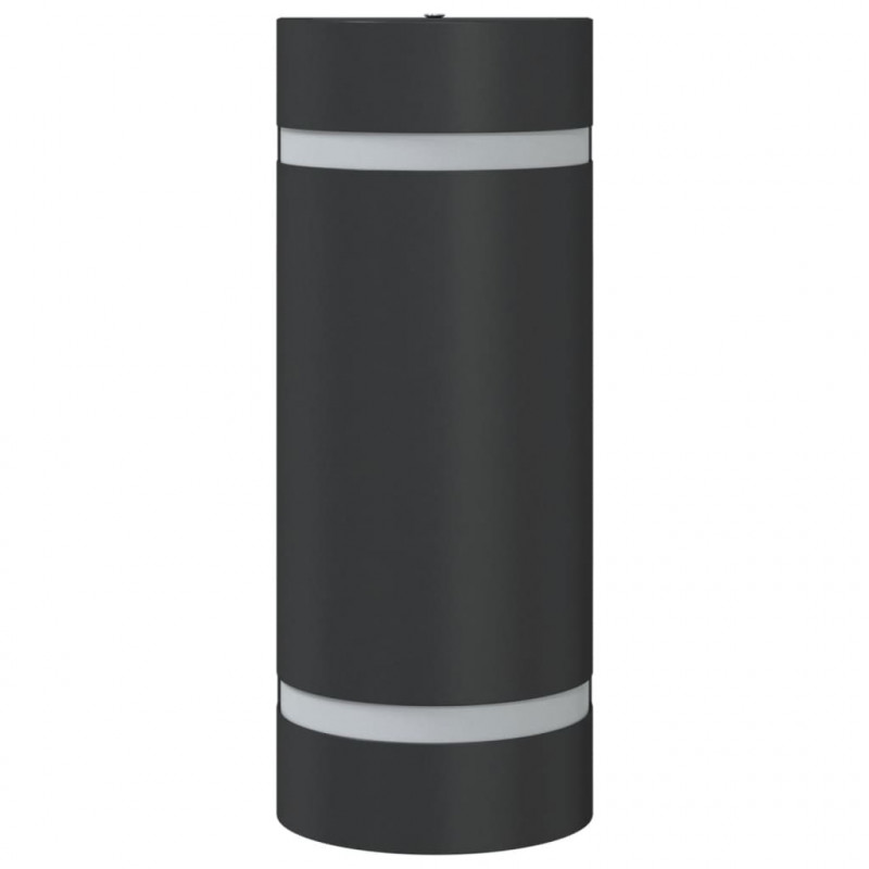 Kinkiet zewnętrzny, czarny, odlewane aluminium