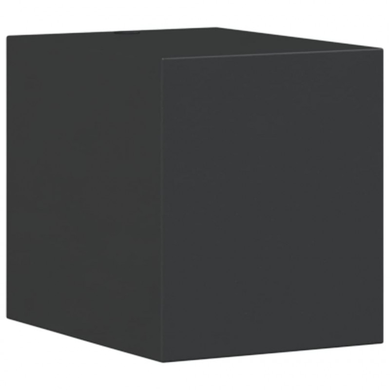 Kinkiet zewnętrzny, czarny, odlewane aluminium