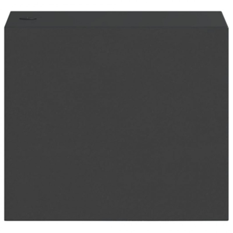 Kinkiet zewnętrzny, czarny, odlewane aluminium