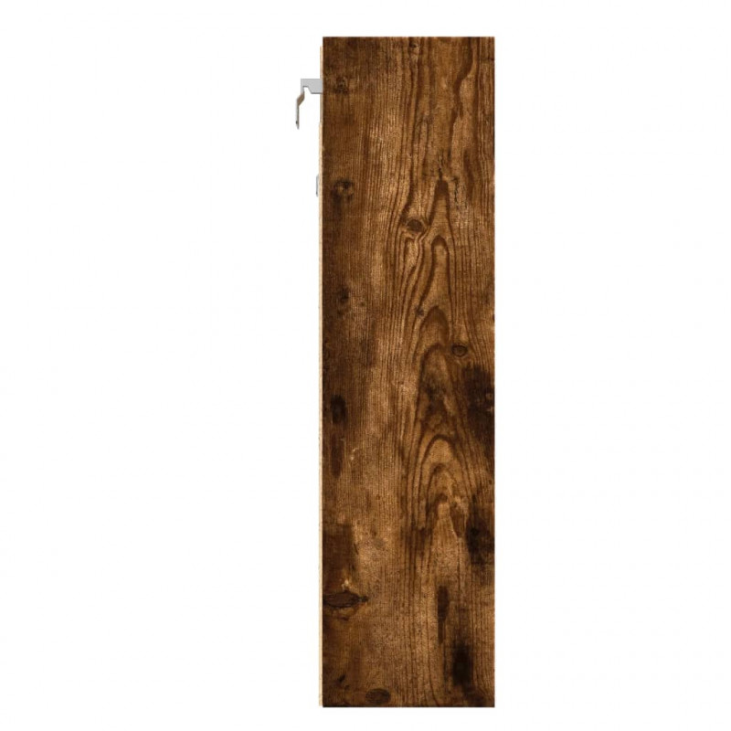 Witryna, przydymiony dąb, 100x15x58 cm, materiał drewnopochodny