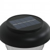 Solarne lampki ogrodowe, z kolcami, 4 szt., ciepła biel i RGB