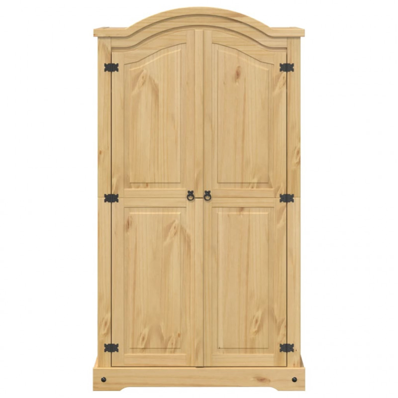 Szafa Corona, 102x52x186 cm, lite drewno sosnowe