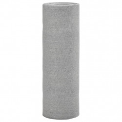 Siatka cieniująca, jasnoszara, 1x25 m, HDPE, 195 g/m²