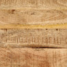 Szafka nocna, 40x30x52,5 cm, surowe drewno mango