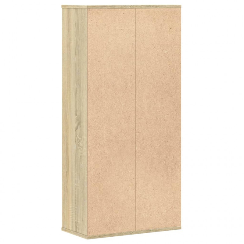 Regał, dąb sonoma, 50x25x105 cm, materiał drewnopochodny