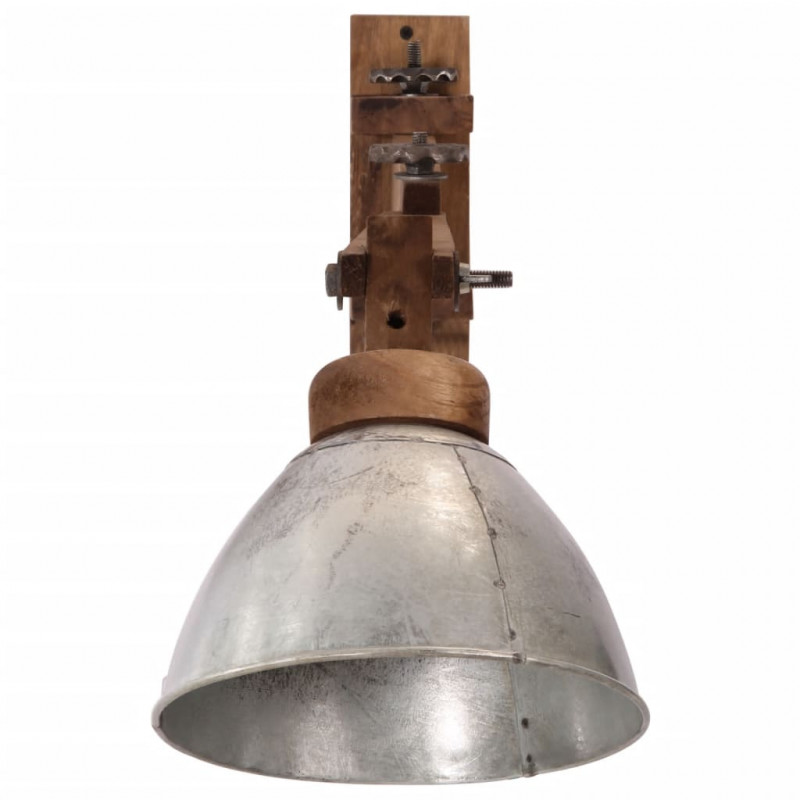 Kinkiet 25 W, srebrny vintage, E27