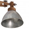 Kinkiet 25 W, srebrny vintage, E27