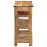 Stolik konsolowy, 100x35x75 cm, lite drewno mango