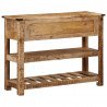 Stolik konsolowy, 100x35x75 cm, lite drewno mango