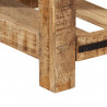 Stolik konsolowy, 100x35x75 cm, lite drewno mango