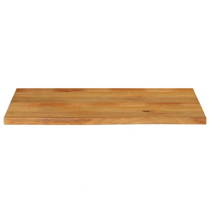 Blat stołu z naturalną krawędzią, 120x60x2,5 cm, drewno mango