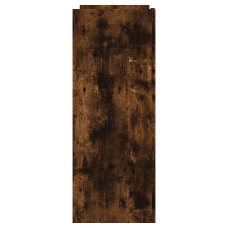 Stolik konsolowy, przydymiony dąb, 100x35x90 cm