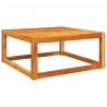 Stolik ogrodowy, 65x65x29 cm, lite drewno akacjowe