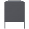 Szafka pod telewizor, antracytowa, 100,5x39x50,5 cm, stalowa