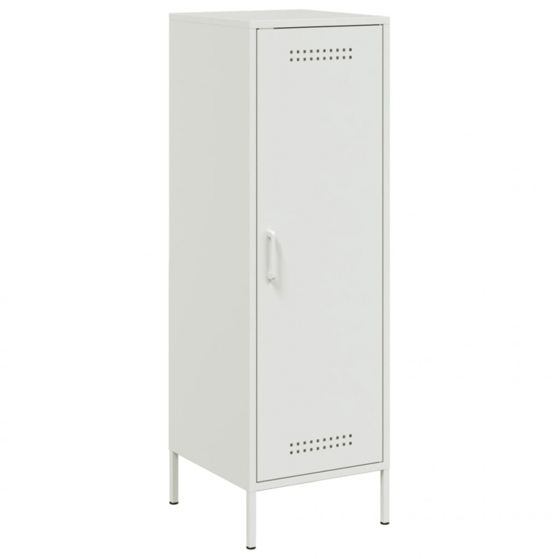 Szafka, biała, 36x39x113 cm, stal