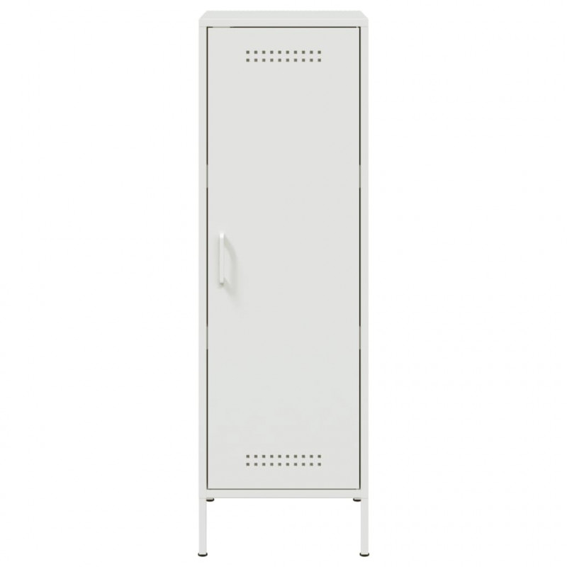 Szafka, biała, 36x39x113 cm, stal