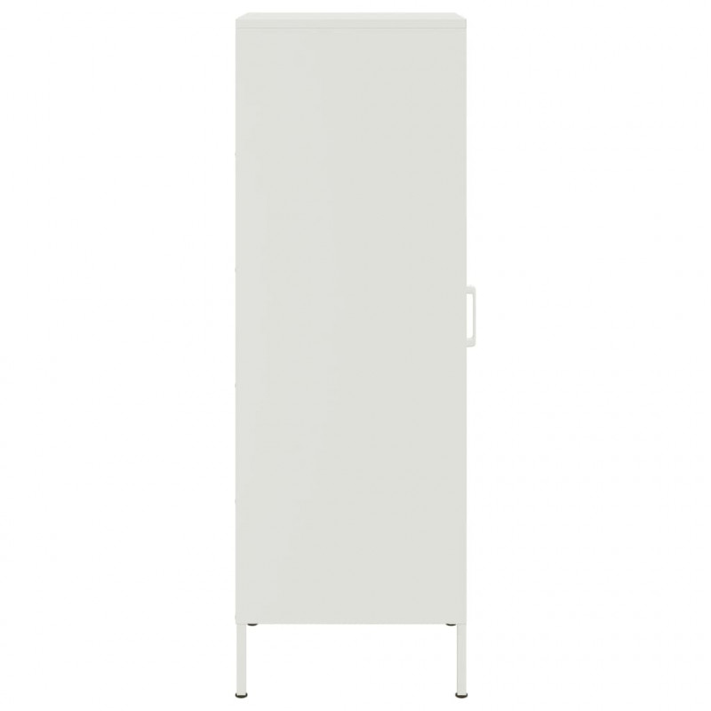 Szafka, biała, 36x39x113 cm, stal