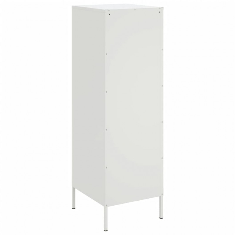 Szafka, biała, 36x39x113 cm, stal