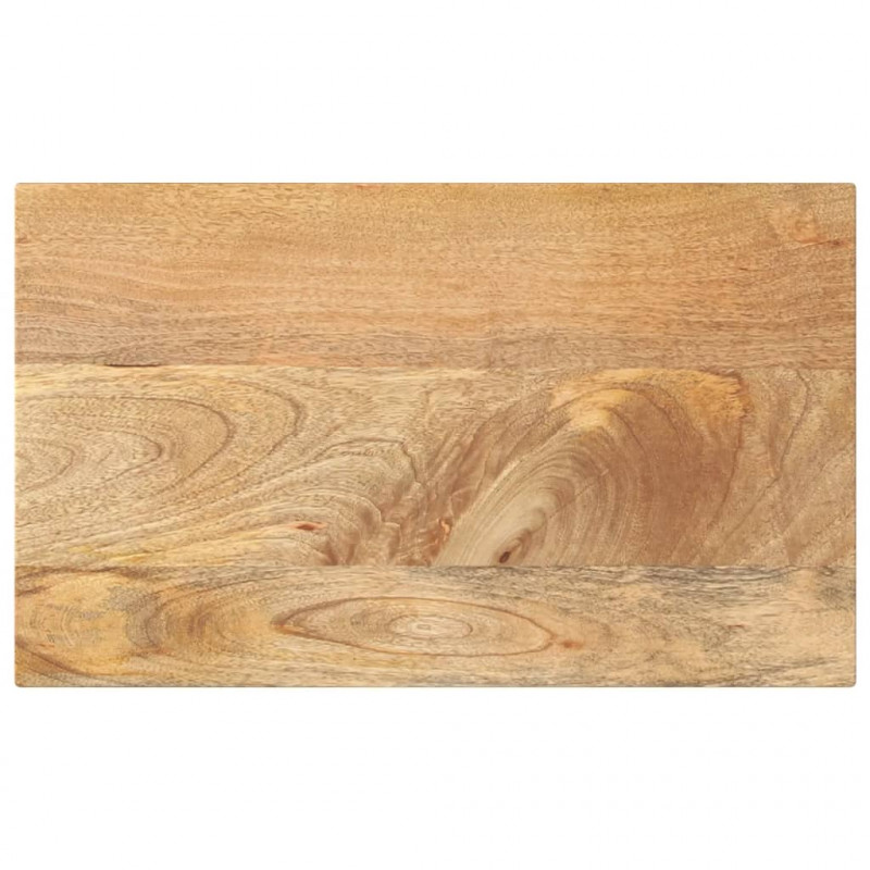 Blat stołu, 40x30x2,5 cm, prostokątny, lite drewno mango