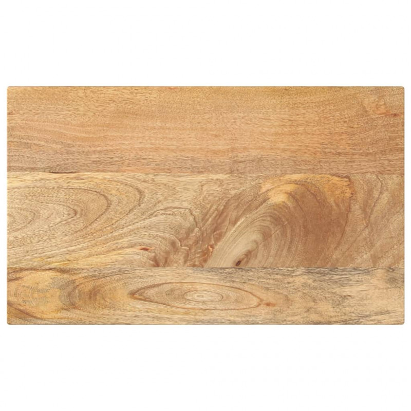 Blat stołu, 40x20x3,8 cm, prostokątny, lite drewno mango