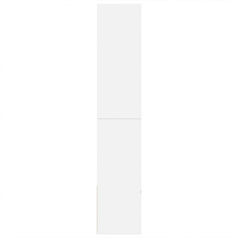 Regał, biały, 100x36x189 cm, materiał drewnopochodny