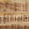 Stół jadalniany, 110x55x75 cm, surowe lite drewno mango