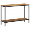 Stolik konsolowy, 100x35x70 cm, surowe lite drewno mango