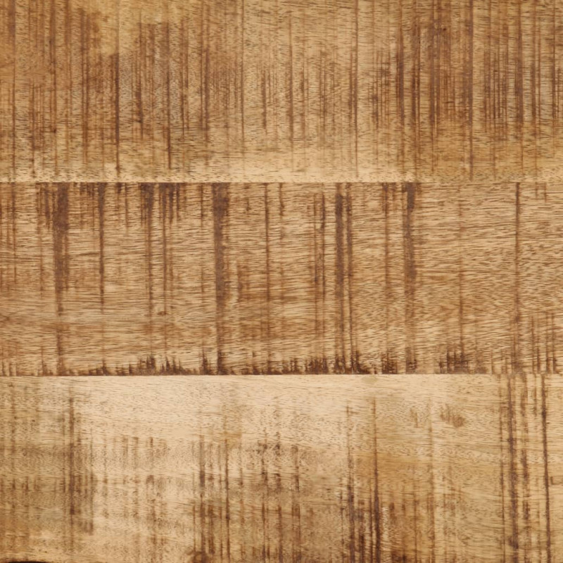 Stolik konsolowy, 100x35x70 cm, surowe lite drewno mango