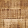 Stolik konsolowy, 100x35x70 cm, surowe lite drewno mango