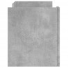 Szafka pod TV, szarość betonu, 80x35x40 cm