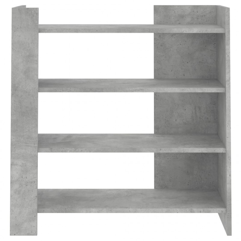 Szafka, szarość betonu, 73,5x35x75 cm, materiał drewnopochodny