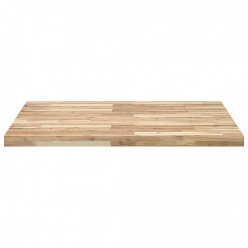 Blat do stolika, kwadratowy, 90x90x4 cm, lite drewno akacjowe