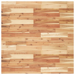 Blat do stolika, kwadratowy, 90x90x4 cm, lite drewno akacjowe