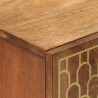Szafka pod telewizor, 105x33x46 cm, lite drewno mango