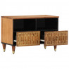 Szafka pod telewizor, 70x33x46 cm, lite drewno mango