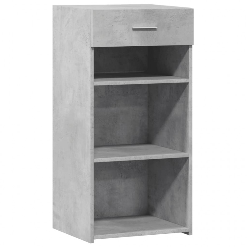 Szafka, szarość betonu, 45x42,5x93 cm, materiał drewnopochodny