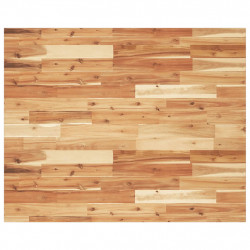 Blat do biurka, wykończony olejem, 100x80x2 cm, drewno akacjowe