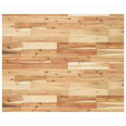 Blat do biurka, wykończony olejem, 100x80x4 cm, drewno akacjowe