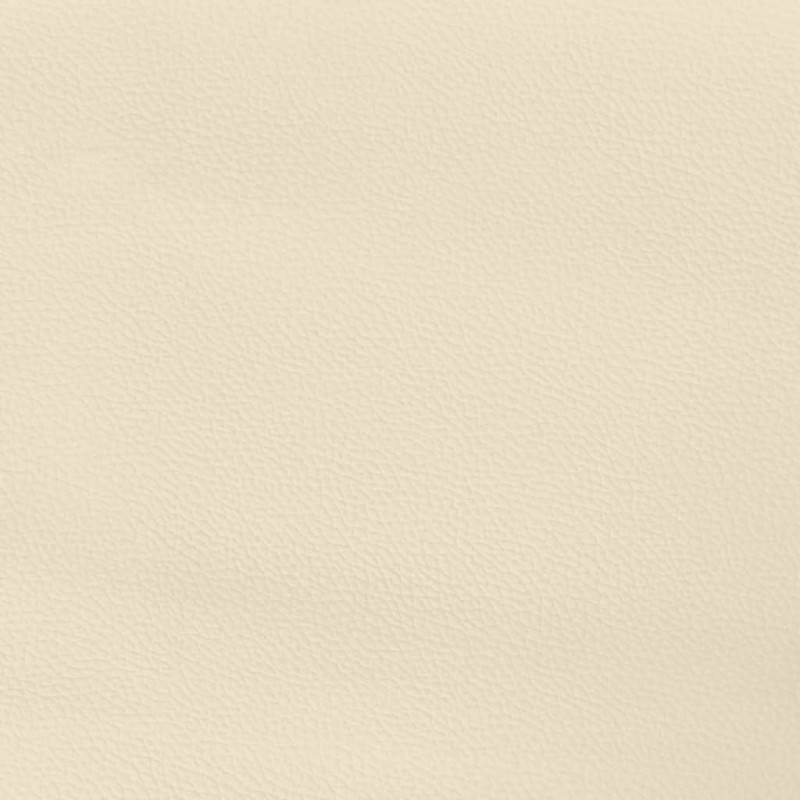 Materac kieszeniowy, kremowy, 80x200x20 cm, sztuczna skóra