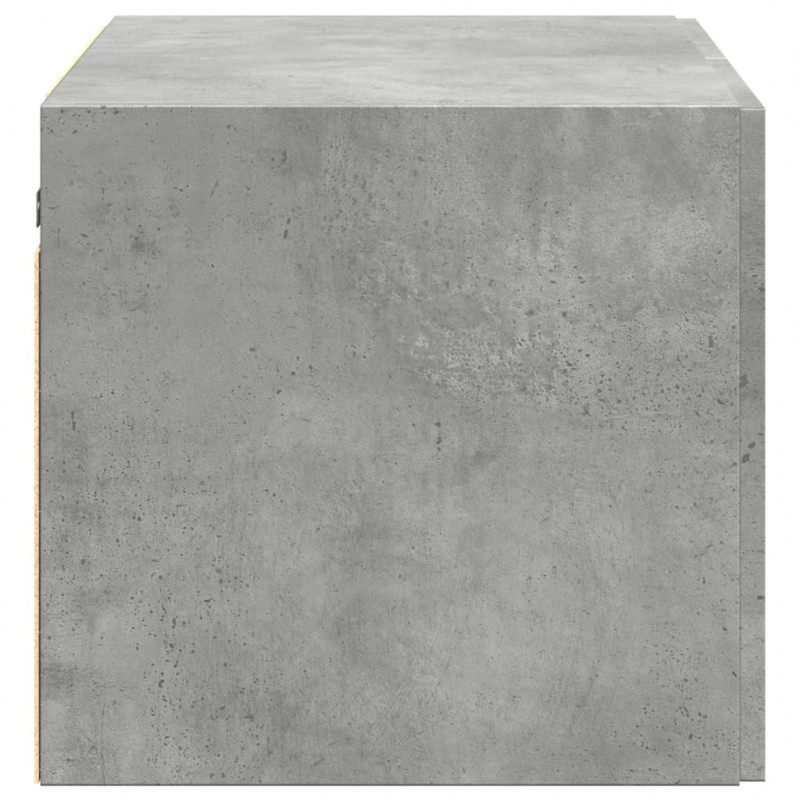 Szafka wisząca, szarość betonu, 70x42,5x40 cm