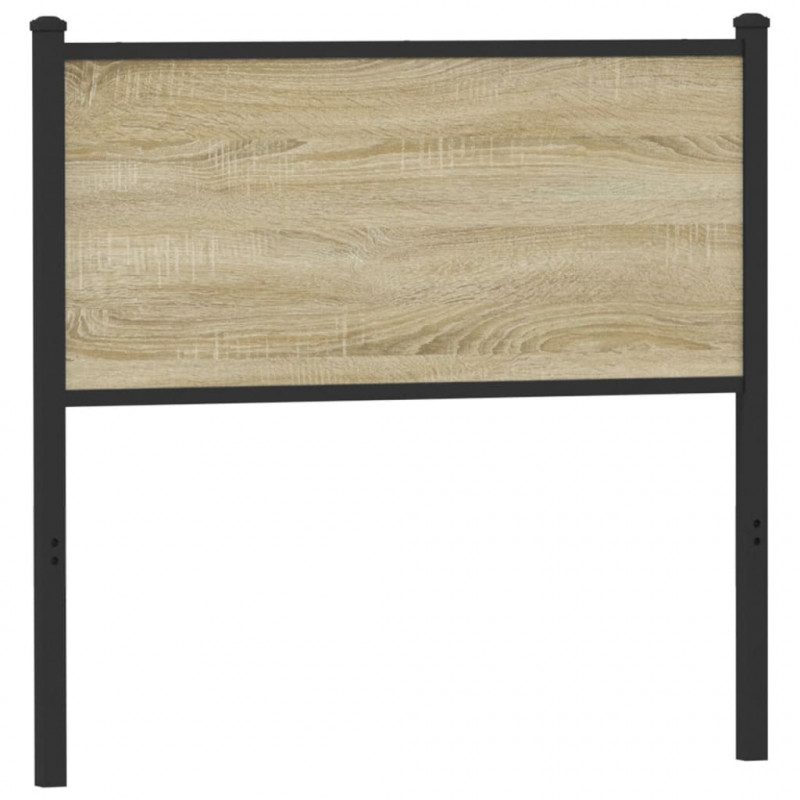 Wezgłowie łóżka, dąb sonoma, 75 cm