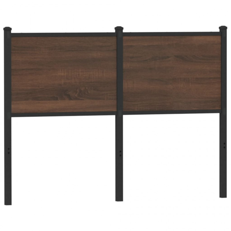 Wezgłowie łóżka, brązowy dąb, 120 cm