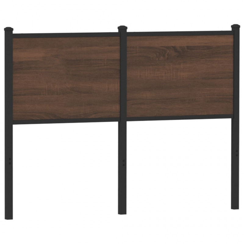 Wezgłowie łóżka, brązowy dąb, 120 cm