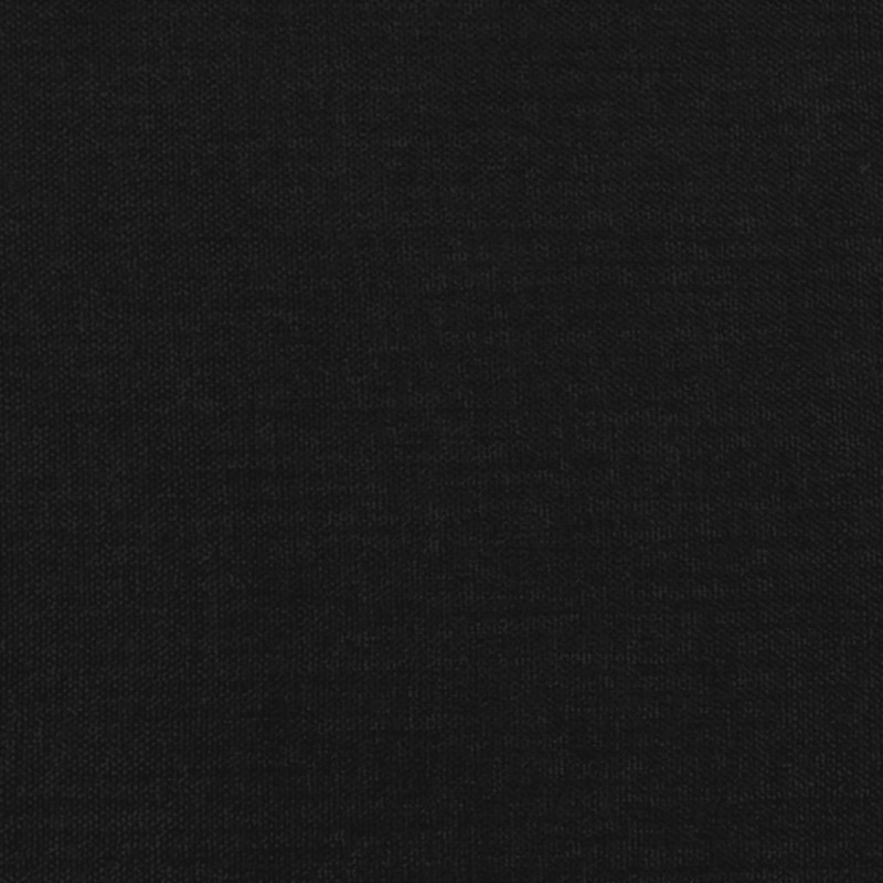 Zagłówek uszak, czarny, 203x23x118/128 cm, tkanina