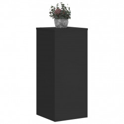 Podstawki pod doniczki, 2 szt., czarne, 30x30x70 cm