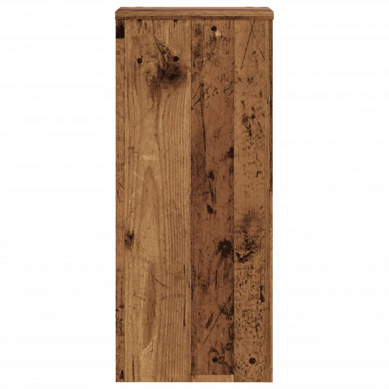 Podstawki pod doniczki, 2 szt., stare drewno, 30x30x70 cm