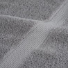 Ręczniki premium SOLUND, 4 szt., szare, 100x150 cm